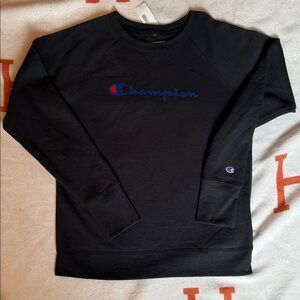 Champion Black Crewneck lightweight sweatshirt New/tag urban outfitters